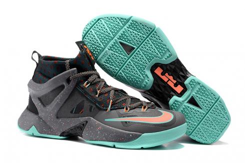 lebron james grey shoes
