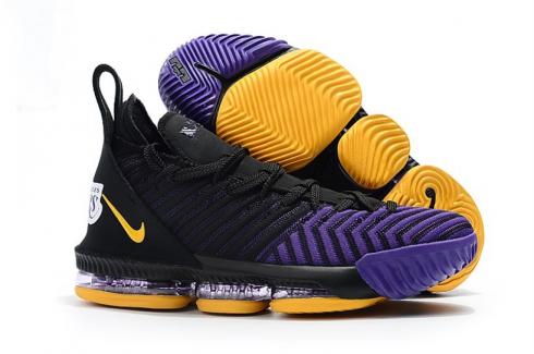 lebron 16 yellow black