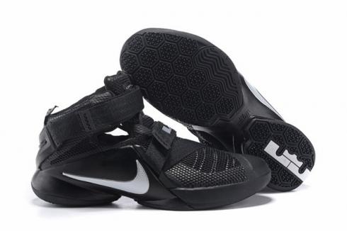 Nike Lebron Soldier IX 9 Black Metallic 
