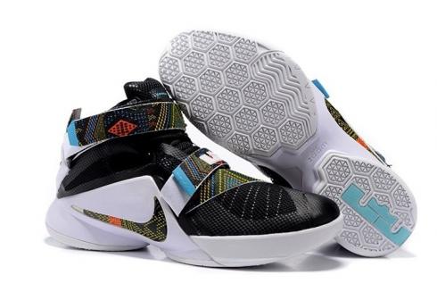 Nike Zoom Soldier 9 Ix Black Lebron Basketball Shoes Black Month