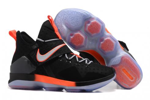 lebron james orange shoes