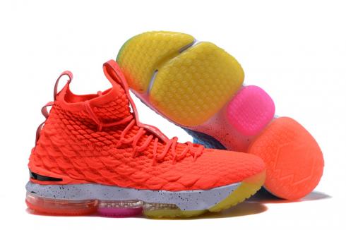 orange basketball shoes
