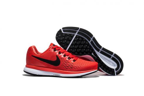 red and white nike running shoes
