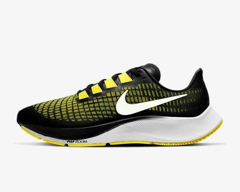 Nike Air Zoom Pegasus 37 Black Opti Yellow White BQ9646-007 - Febbuy