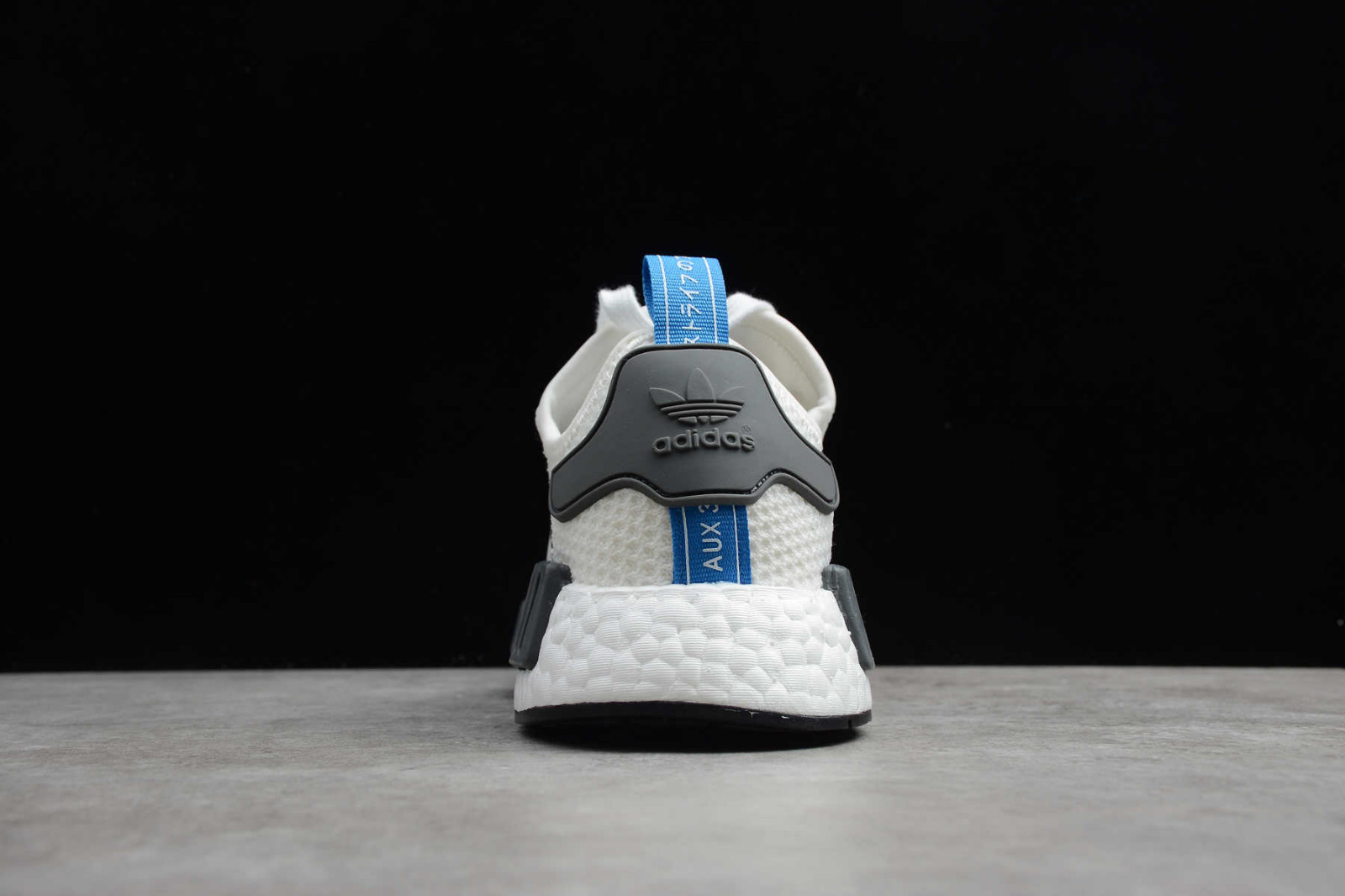 Adidas NMD R1 Core Black Cloud White Running Shoes B8304 - Febbuy