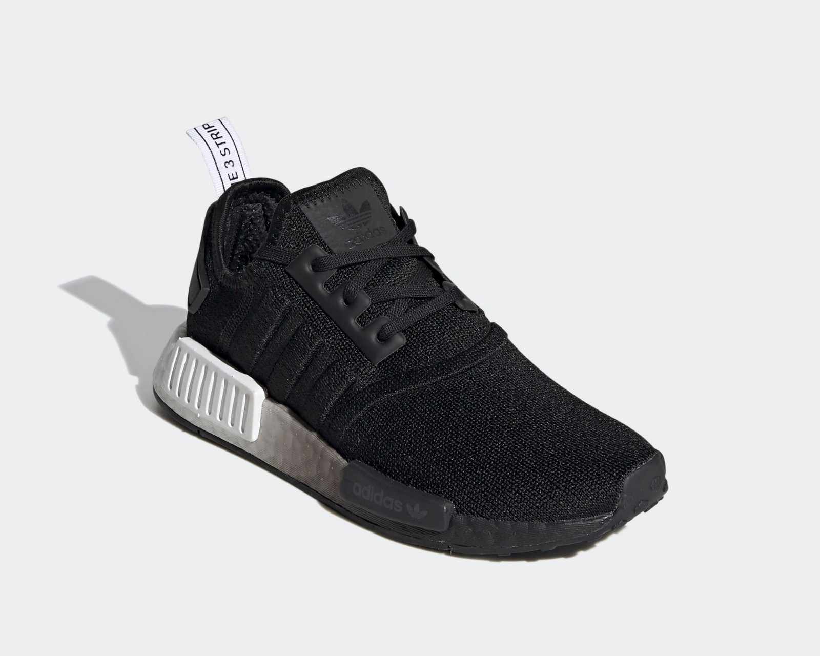 Adidas NMD R1 Core Black Cloud White Shoes EF5861 - Febbuy