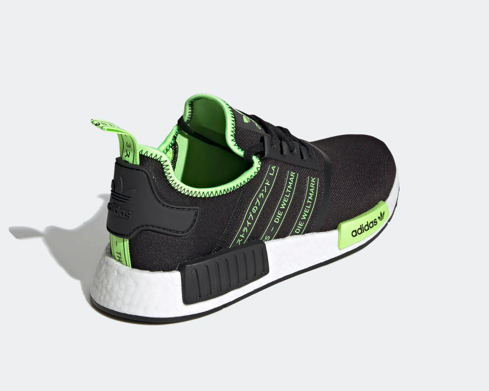 Adidas NMD R1 Core Black Signal Green FX1032 - Febbuy