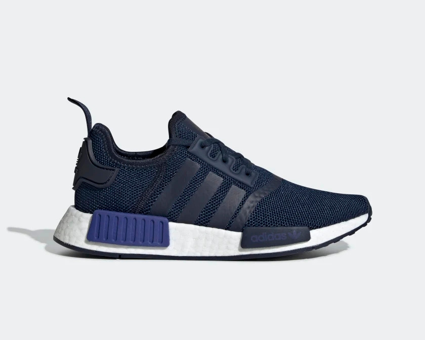 Adidas NMD R1 J Collegiate Navy Active Blue White EE6675 - Febbuy