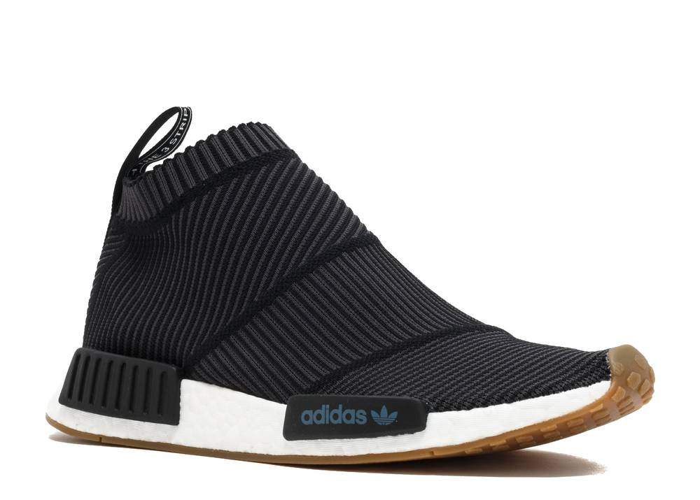 Adidas Nmd cs1 Primeknit Black Gum Core White Footwear BA7209 - Febbuy