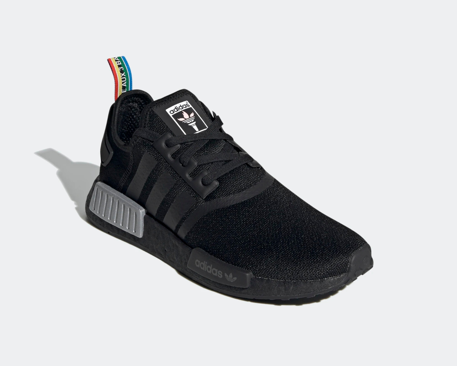 Adidas Originals NMD R1 2020 Olympics Core Black Matte Silver Q47261 - Febbuy