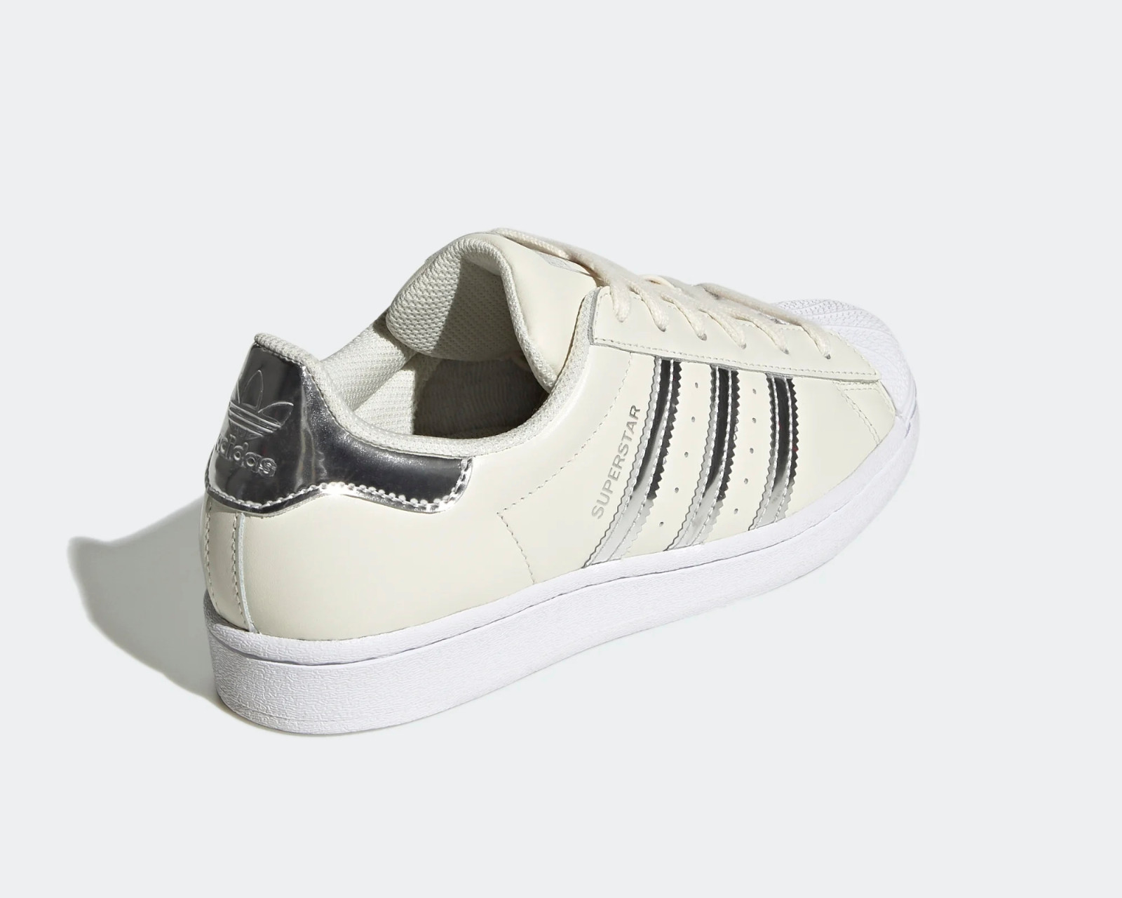 Adidas Wmns Superstar Off White Silver Metallic Copper Metallic FY6926 - Febbuy