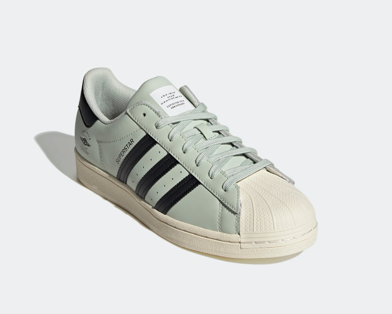 Star Wars x Adidas Superstar The Child Shoes Linen Green Core Black ...
