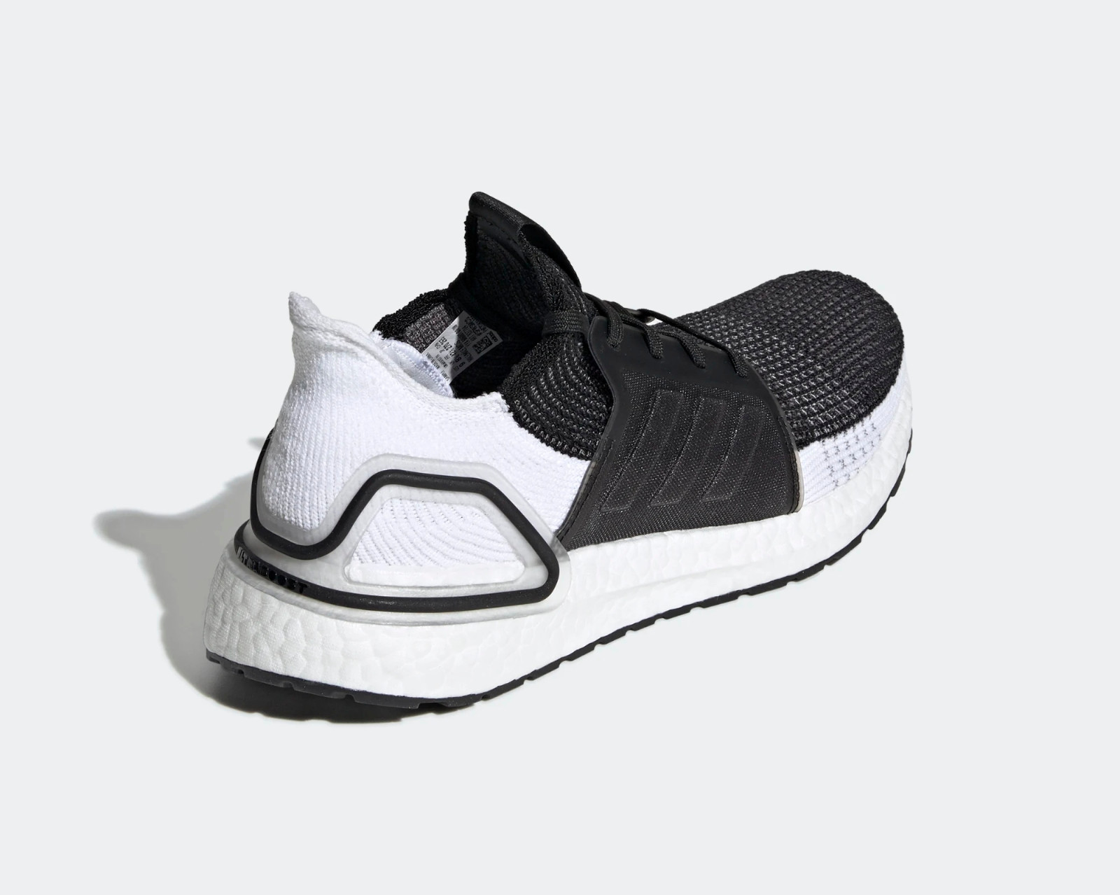 Adidas UltraBoost 19 Oreo Core Black Dark Grey Shoes B37704 - Febbuy