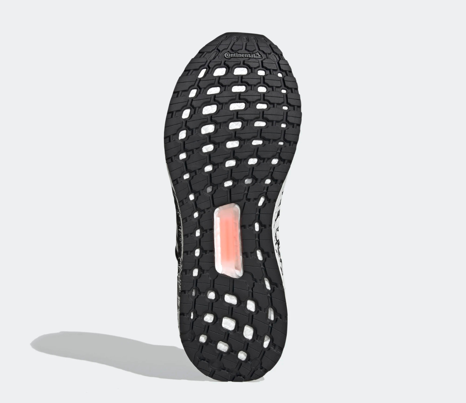 Adidas UltraBoost 20 Marble Core Black Footwear White Signal Coral EG1342 - Febbuy