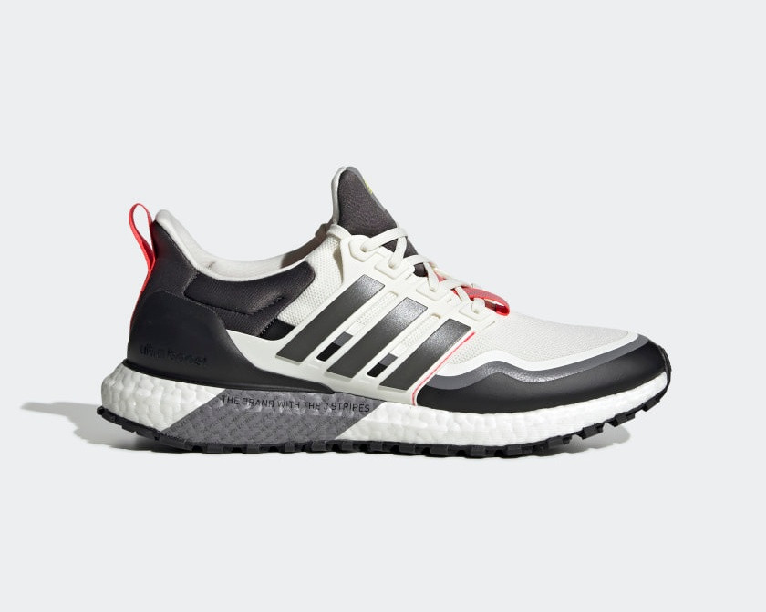 Adidas UltraBoost All Terrain Off White Grey Black Shock Red EG8096 - Febbuy