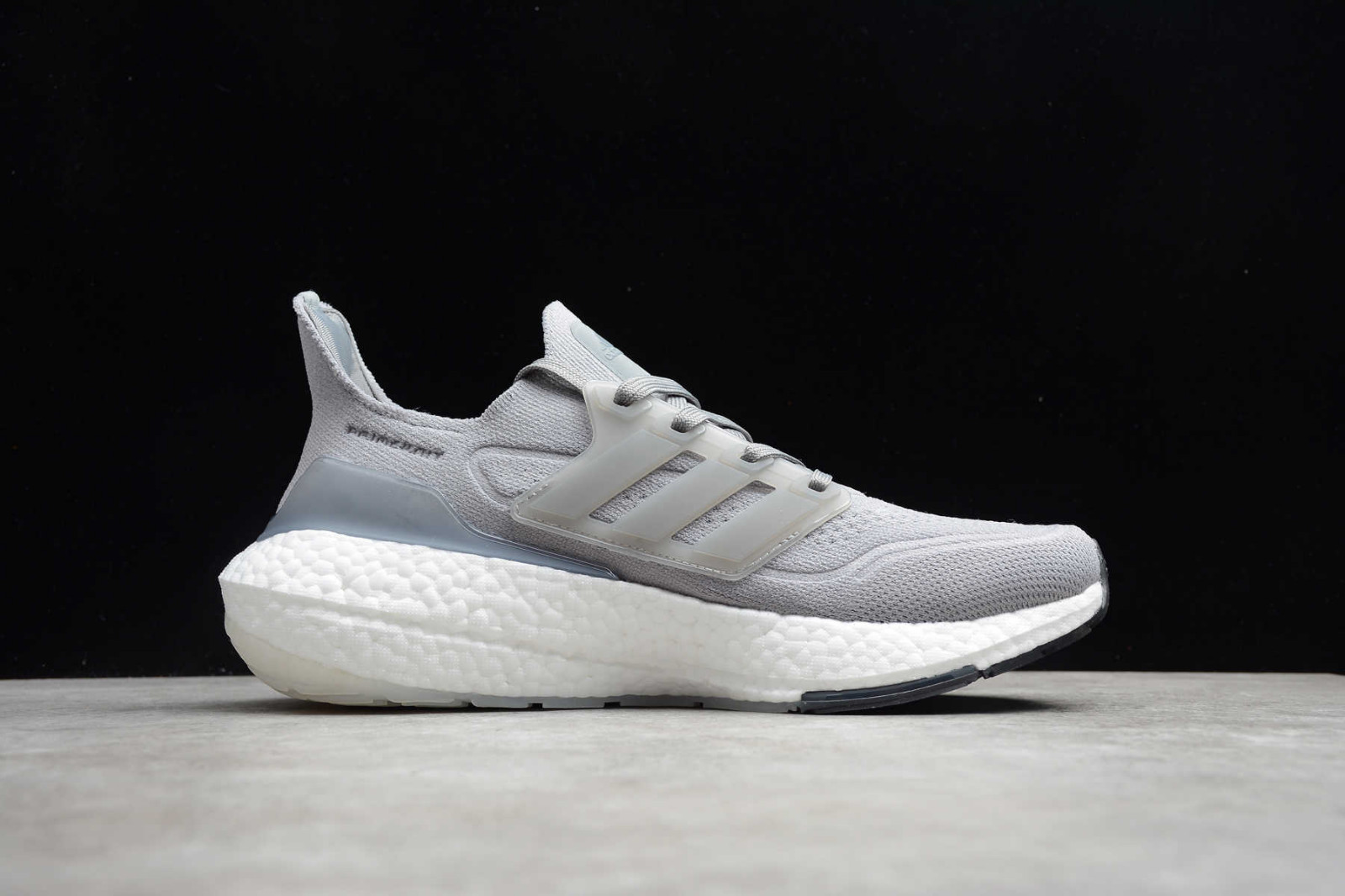 Adidas Ultra Boost 21 Cool Grey Cloud White Core Black ...