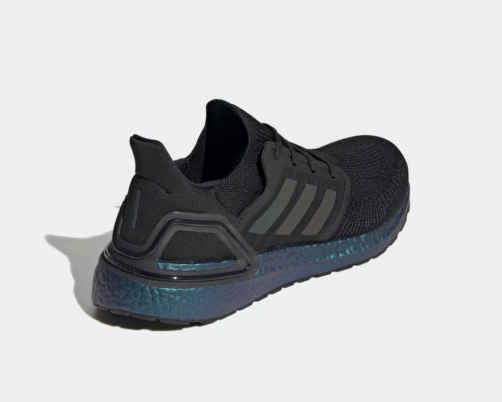 Adidas Ultraboost 20 Core Black Signal Cyan FV8319 - Febbuy
