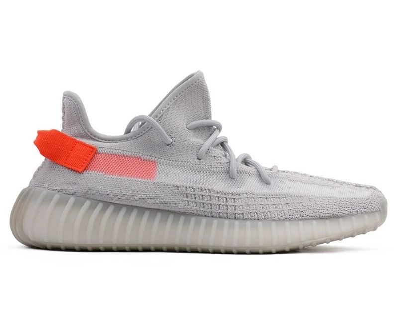 Adidas Yeezy Boost 350 V2 Tail Light Grey Orange FX9017 - Febbuy