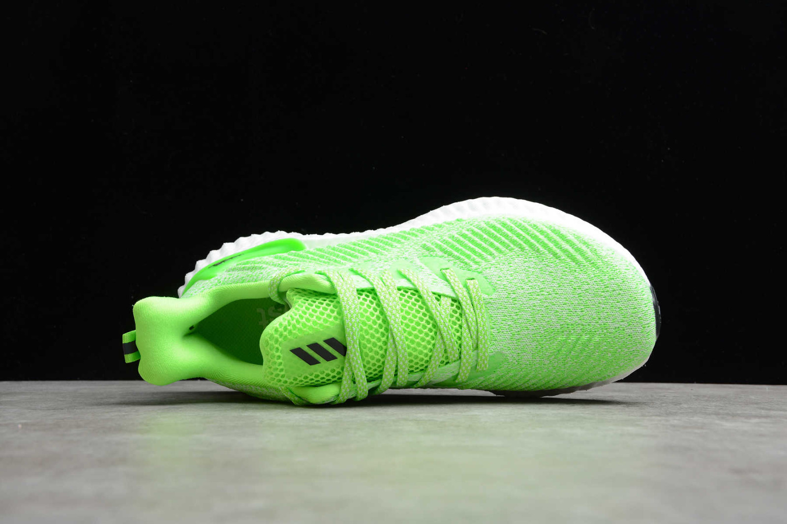 Adidas Alphaboost Green Cloud White Core Black Shoes EF1287 - Febbuy
