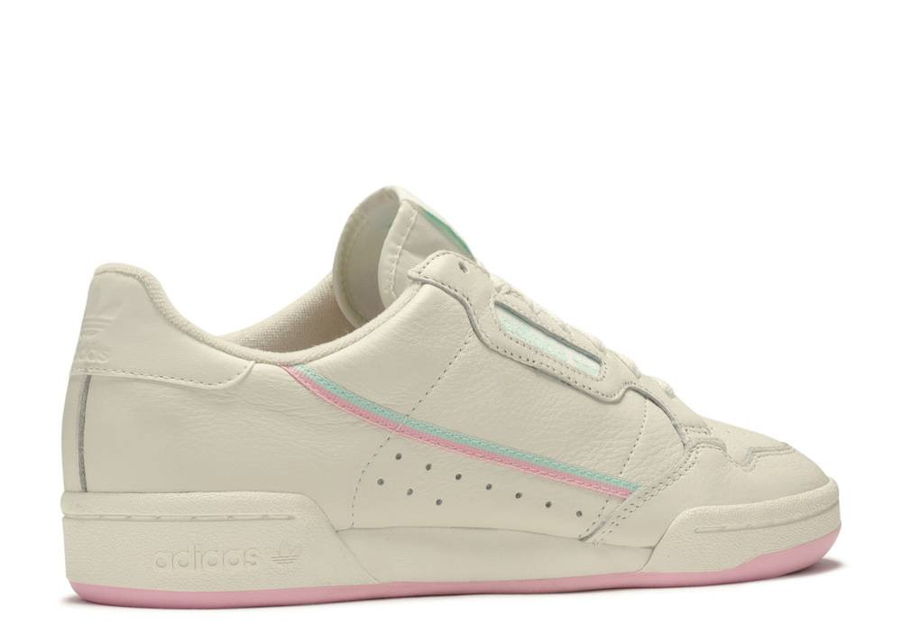 Chaussures et baskets homme adidas Continental 80 Off White/ True Pink/ Clear Mint