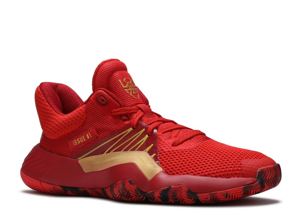 Adidas Marvel X D.o.n. Issue 1 Kids Iron Spider Gold Power
