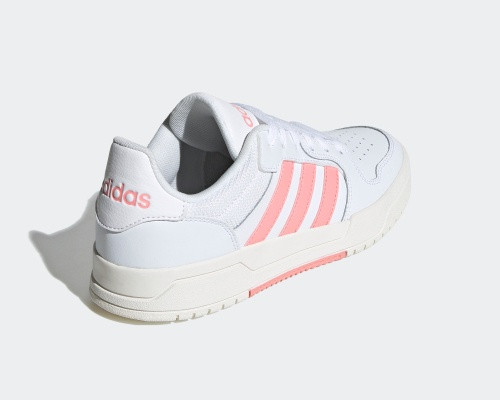 Adidas NEO ENTRAP Cloud White Pink Casual Sport Shoes EH1460 - Febbuy