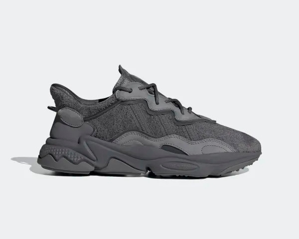 Adidas Originals Ozweego Grey Five Grey Six Running Shoes EG0547 - Febbuy