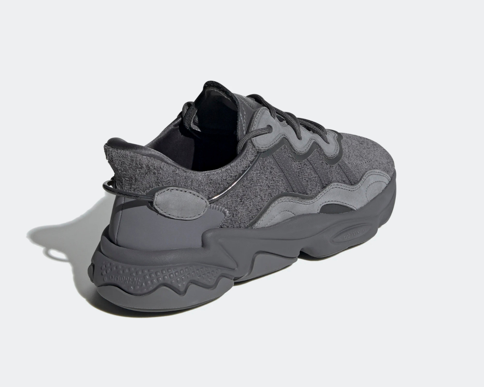 Adidas Originals Ozweego Grey Five Grey Six Running Shoes EG0547 - Febbuy