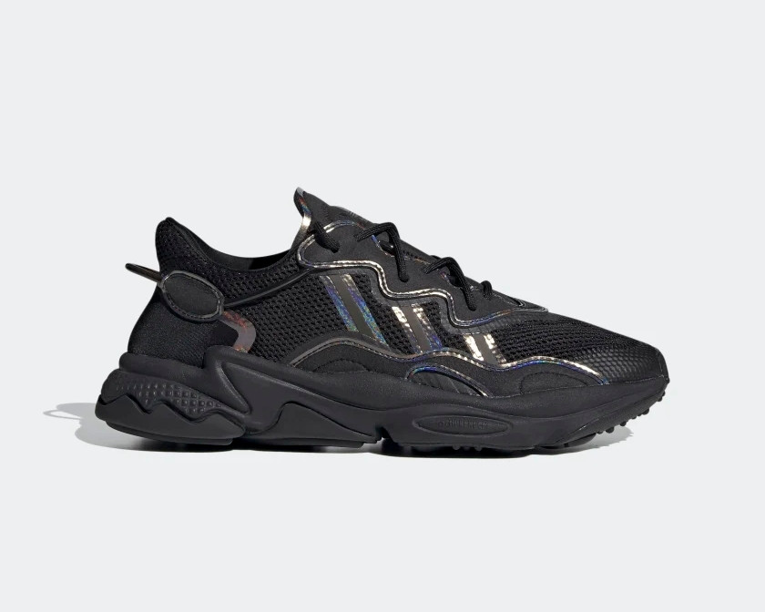 Adidas Ozweego Core Black Iridescent Cloud White FV9653 - Febbuy