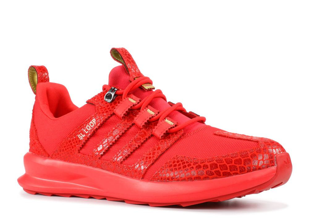 Adidas Sl Loop Runner Tr Red Croc S85682 - Febbuy