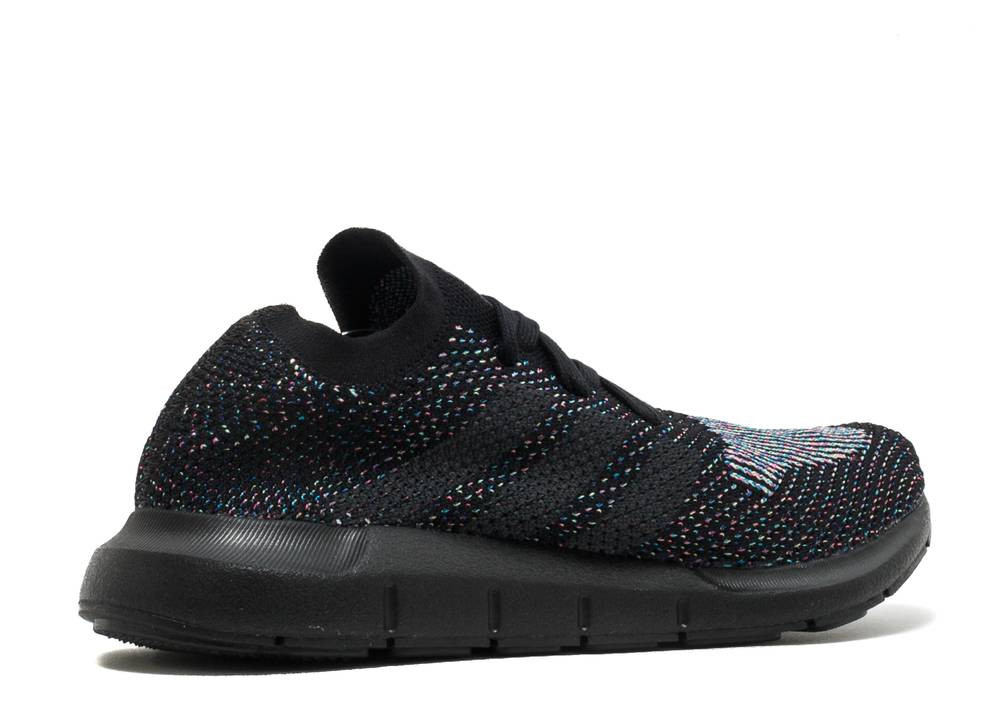 Adidas Swift Run Primeknit Black Multicolor Core Grey CG4127 - Febbuy