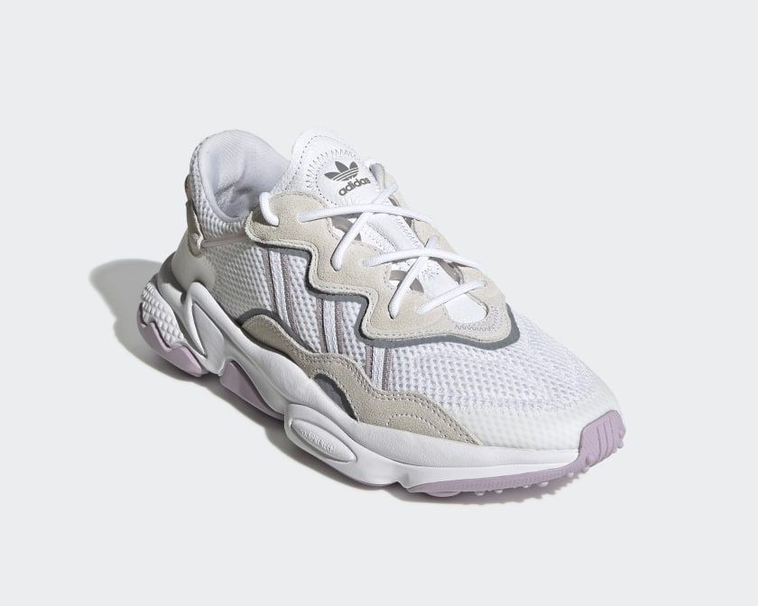Adidas Wmns Originals Ozweego Cloud White Grey Three Soft Vision EE7012 - Febbuy