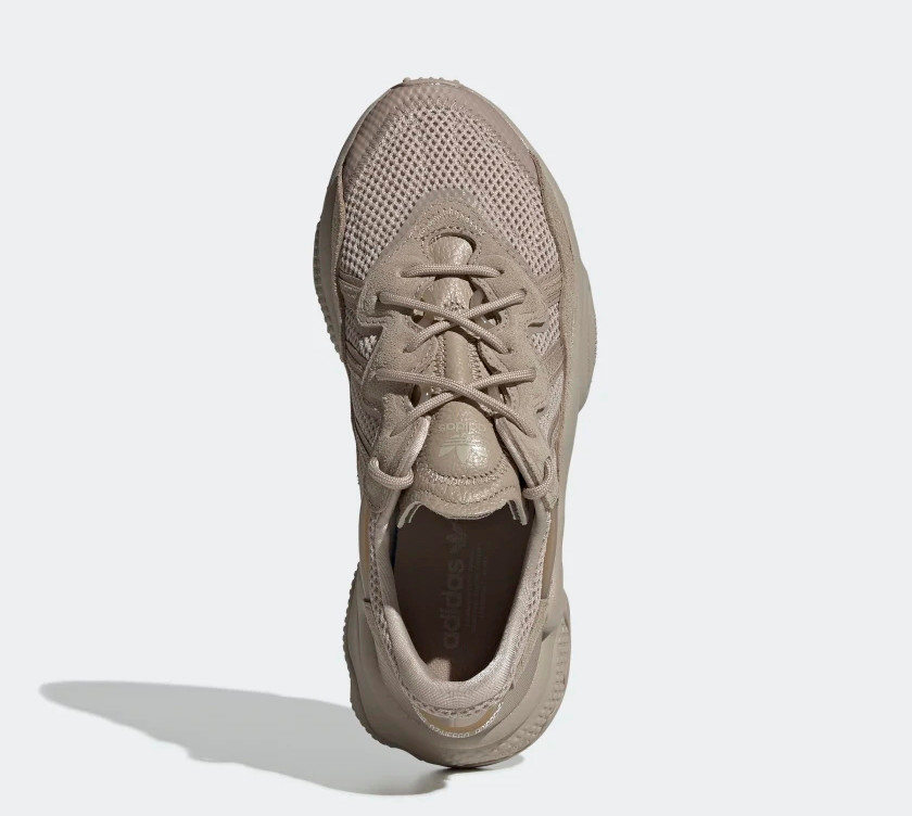 Adidas Wmns Ozweego Trace Khaki Brown Running Shoes EG6697 - Febbuy
