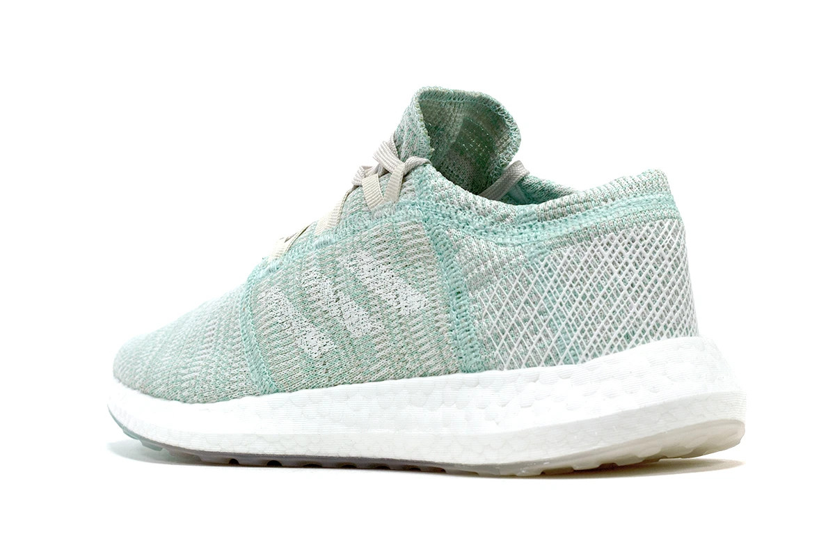 Adidas Wmns Pureboost Go Clear Mint Raw White Cloud B75827 - Febbuy