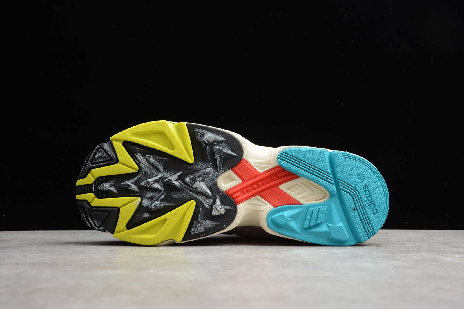 Invincible x Adidas Yung-1 Yung-Stud Yellow Blue Brown G28051 - Febbuy