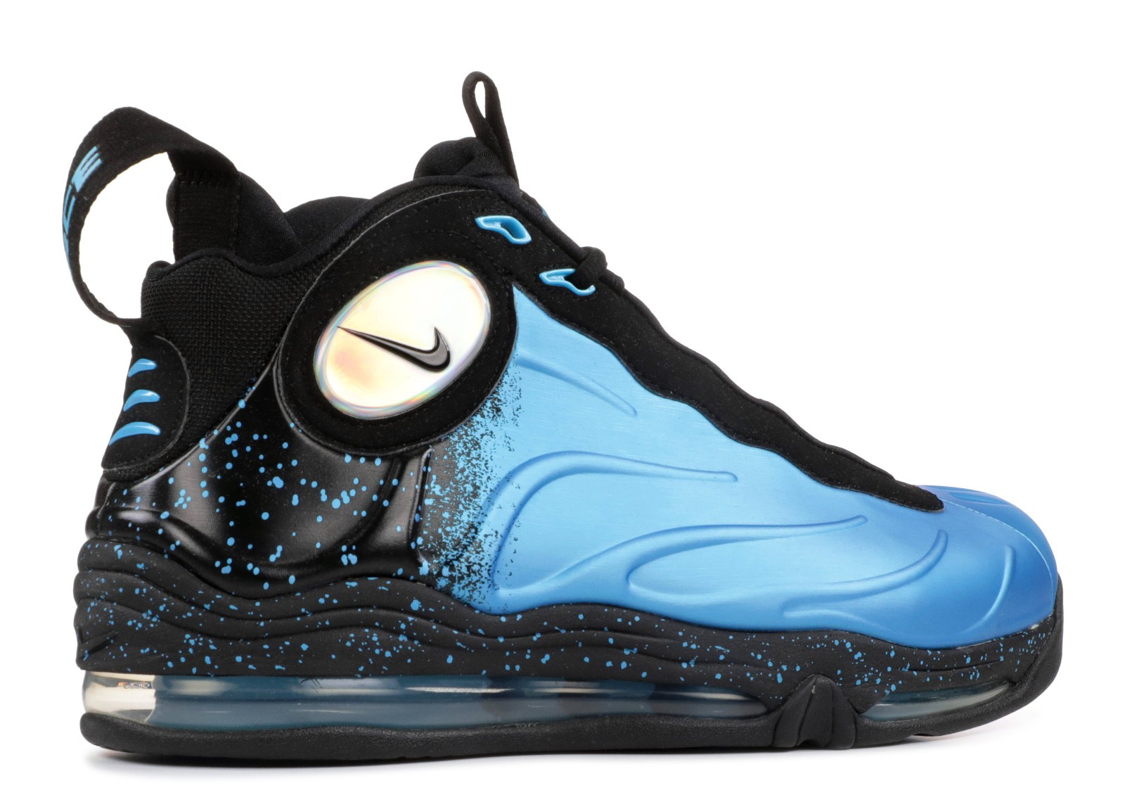 nike total air foamposite max current blue