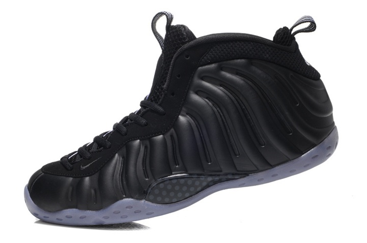 air foamposite one triple black