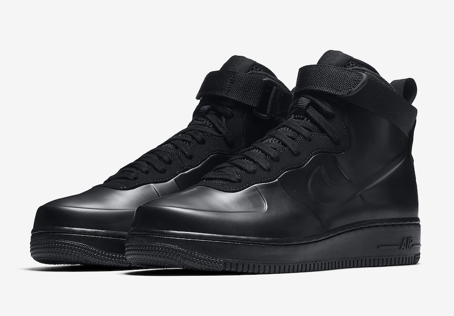 Nike Air Force 1 Foamposite Triple Black Light Carbon Black AH6771-001 ...