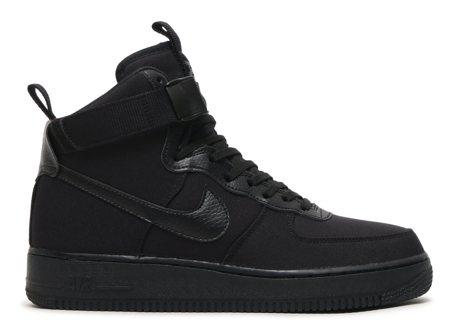 Air Force 1 High '07 Canvas Black Anthracite AH6768-001 - Febbuy