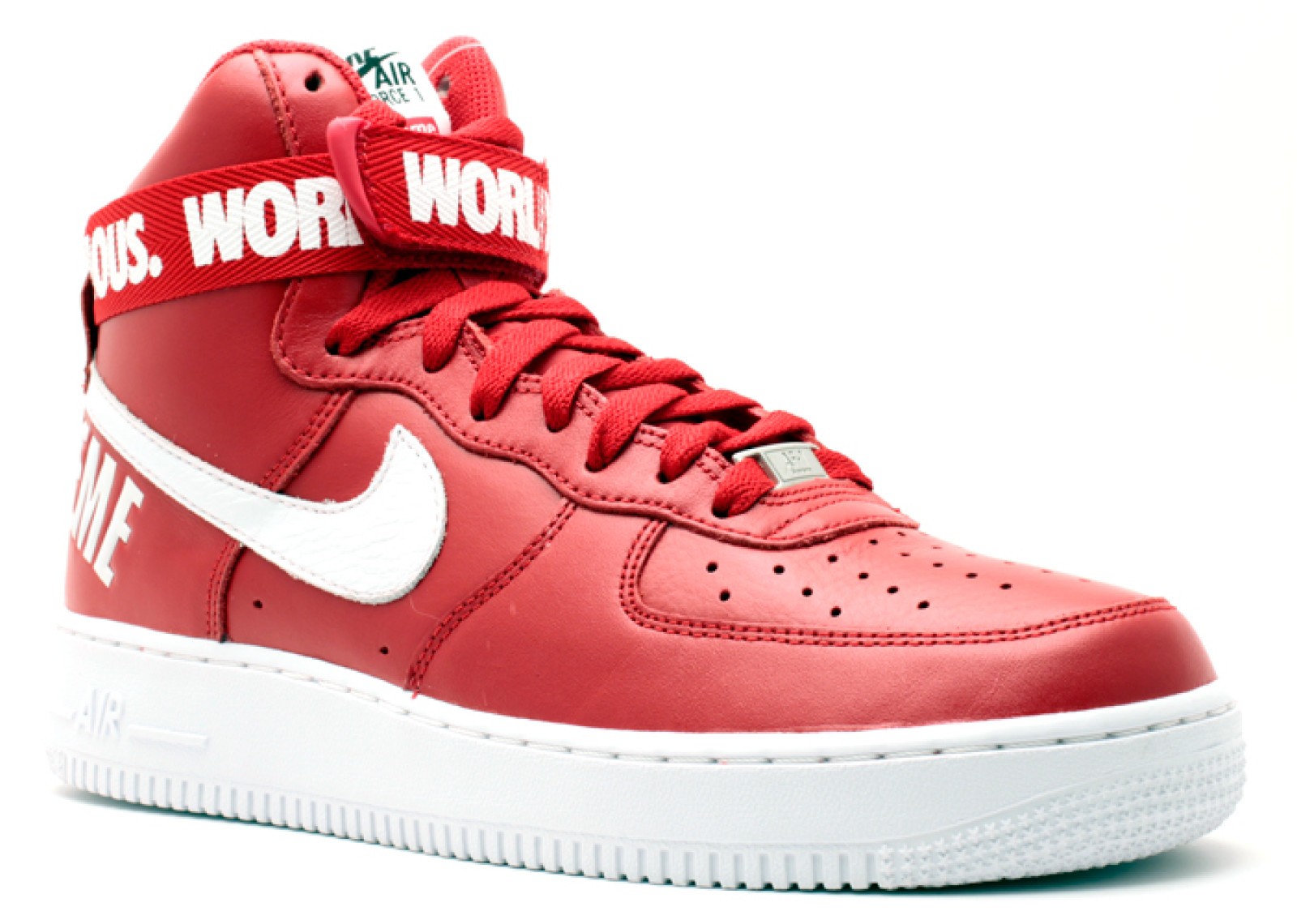 Air Force 1 High Supreme Sp Supreme White Varsity Red 698696-610 - Febbuy