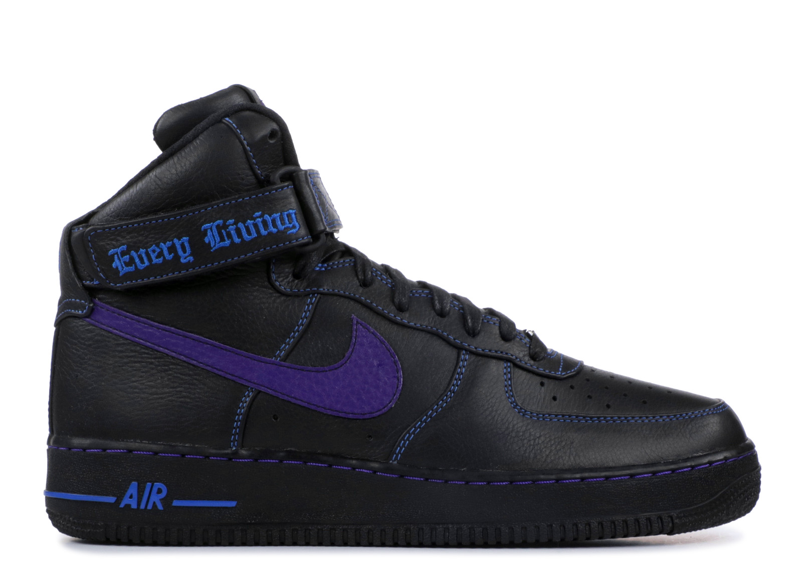 Air Force 1 High Vlone Purple Court Blue Black Prize 773256-906799 - Febbuy