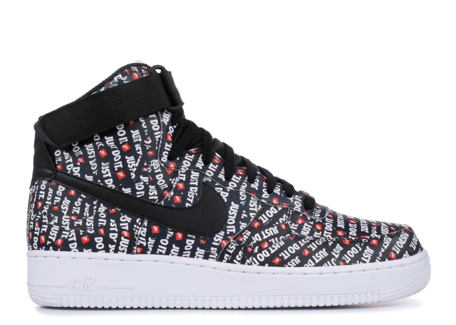 nike air force 1 just do it orange high