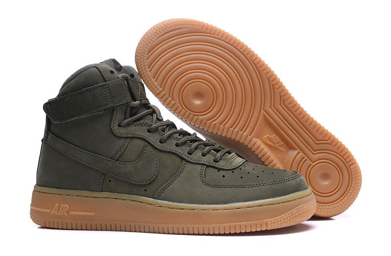 nike air force 1 high olive green