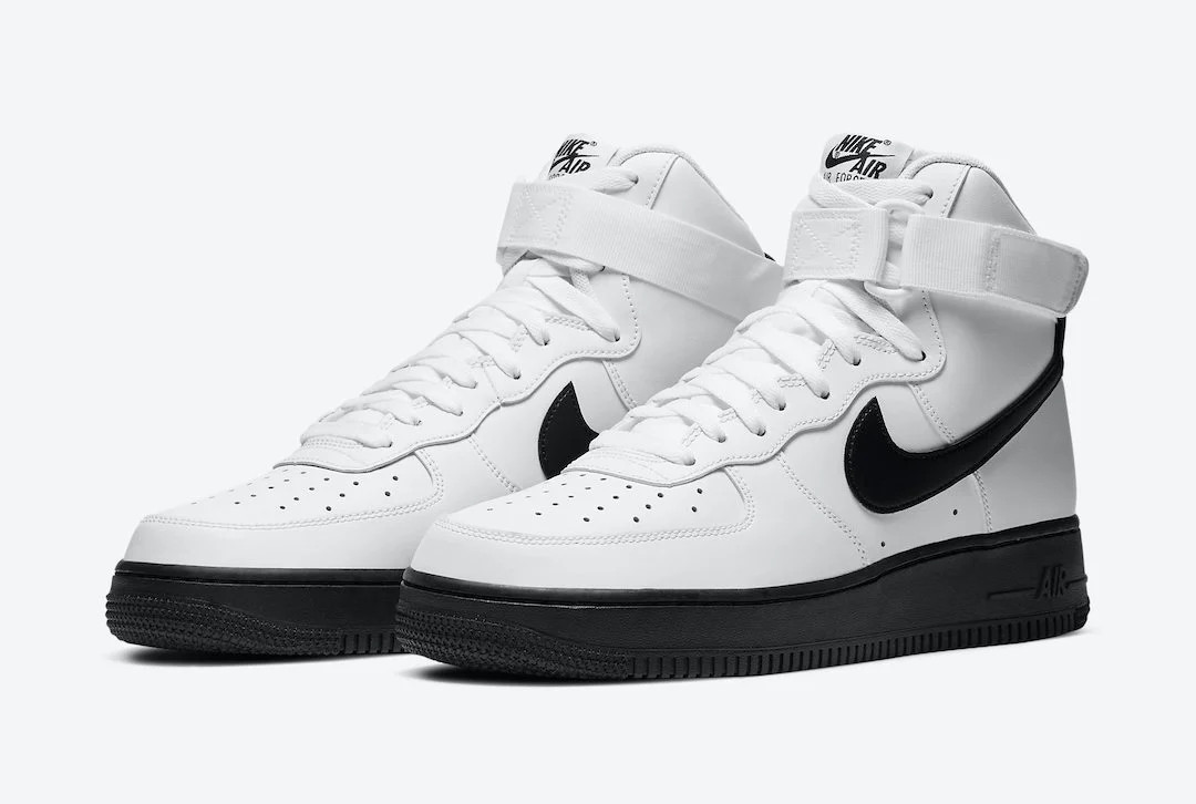 air force 1 white high top mens