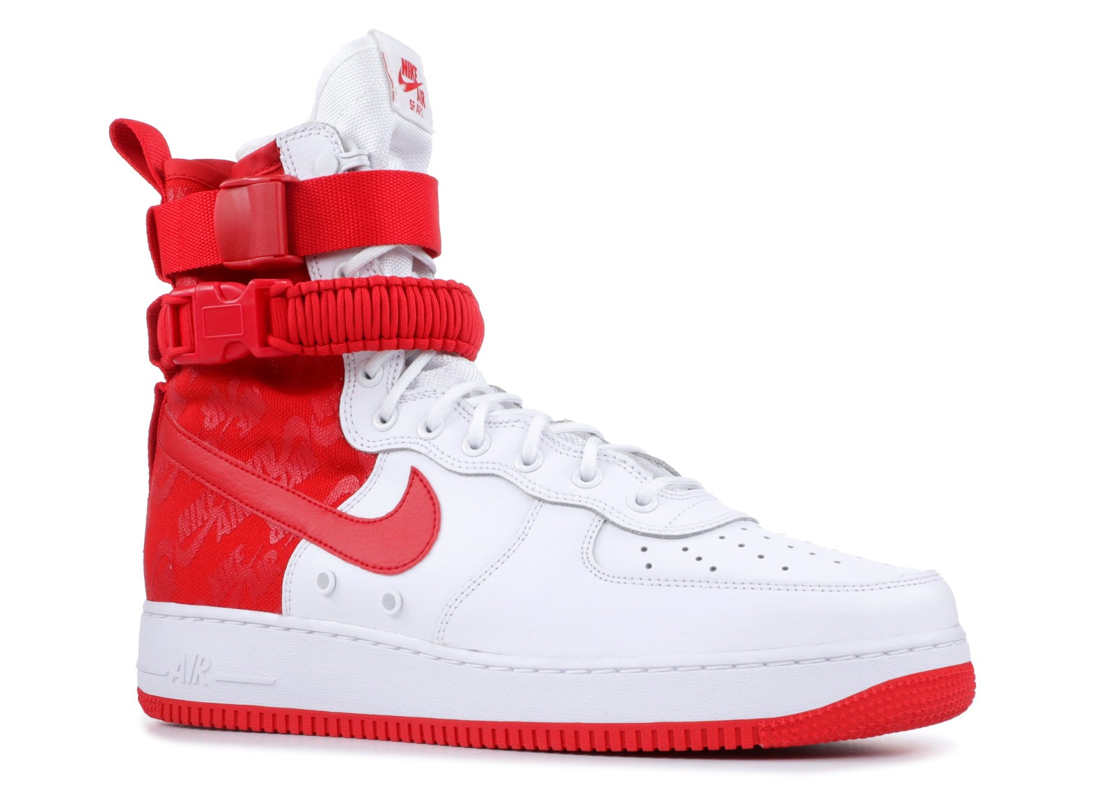 nike af 1 red and white