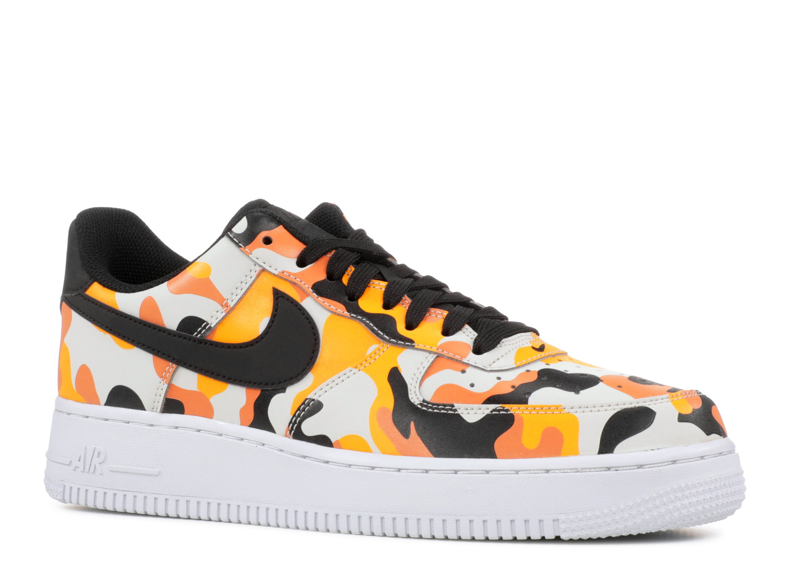 black and orange air force 1 size 6