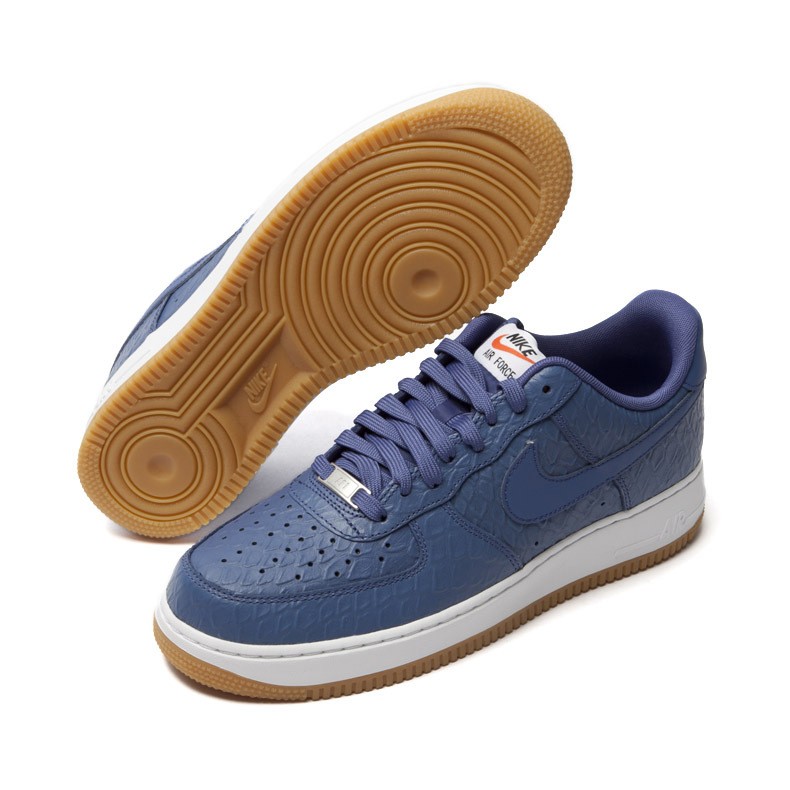 Nike Air Force 1 &#39;07 LV8 Blue Legend Athletic Shoes 718152-400 - Febbuy