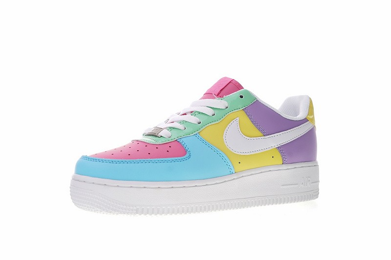 womens colorful air force ones