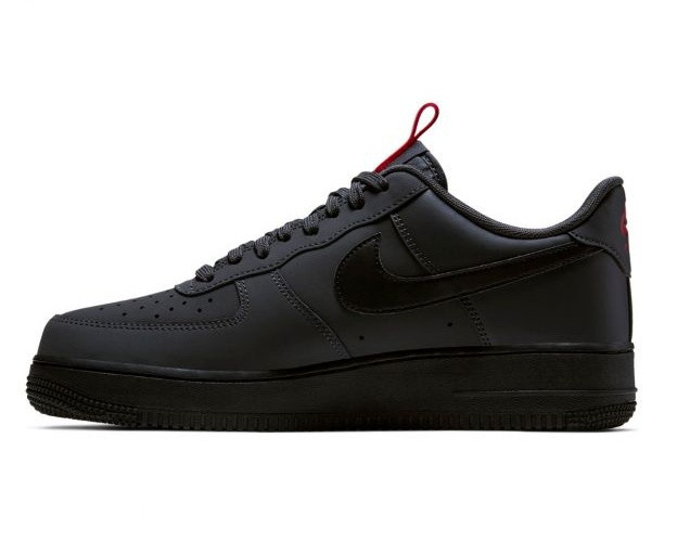 air force 1 anthracite university red