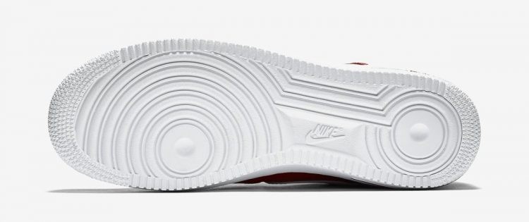 air force 1 anthracite university red